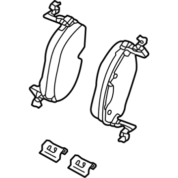 Audi Q4 e-tron Sportback Brake Pad Set - 1EA-698-151-D