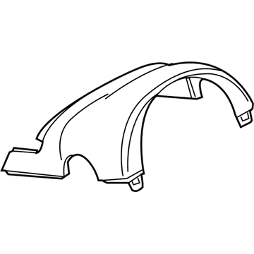 Audi Steering Column Cover - 4H0-953-515-A-DH5