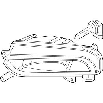 Audi Fog Light - 8V0-941-699-E