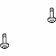 Audi N-912-647-01 Reinforce Bar Bolt