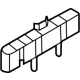 Audi 9J1-915-344 Battery Bracket