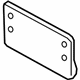 Audi 8N0-807-285-B-3FZ License Bracket