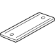 Audi 89A-827-113-9B9 License Bracket