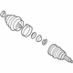 Audi 8N0-498-099-AX Outer Joint Assembly