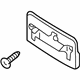 Audi 8E0-807-285-B-3FZ License Bracket