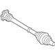 Audi 4G0-407-271-F Axle Assembly