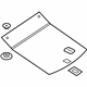 Audi 4F5-863-463-A-36R Trunk Lining