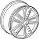 Audi 8W0-601-025-CB Wheel, Alloy