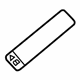 Audi 8K0-010-539-C Warning Label