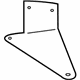 Audi 8D0-907-332 Control Module Insulator