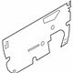 Audi 8S0-863-979-A Sound Absorber