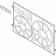 Audi 1K0-121-205-AJ Fan Shroud