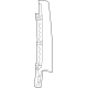 Audi 89A-837-901-A Applique