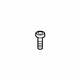 Audi N-910-972-01 Crossmember Retainer Screw