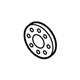 Audi WHT-003-351 Vibration Damper Shim