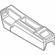 Audi 8A0-863-201-F-7DN Rear Console