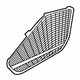 Audi 8W6-035-143-B-4PK Speaker Grille