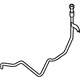 Audi 420-422-857-L Return Pipe