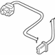 Audi 4A1-971-225-F Positive Cable