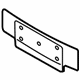 Audi 4E0-807-287-AJ-T94 License Bracket