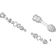 Audi 4M0-407-271-J Axle Assembly