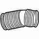 Audi 06C-129-627-D Intake Hose