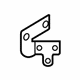 Audi 06F-103-943-F Solenoid Valve Bracket