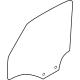 Audi 8Y5-845-205-B Door Glass