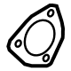 Audi 8E0-253-115-C Converter & Pipe Gasket