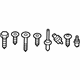 Audi 8V0-098-627-A Bumper Cover Hardware Kit